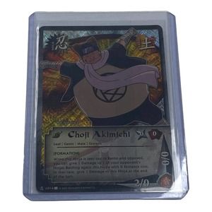 2002 Naruto Collectible Card Game: Eternal Rivalry Choji Akimichi #NUS016 0t2